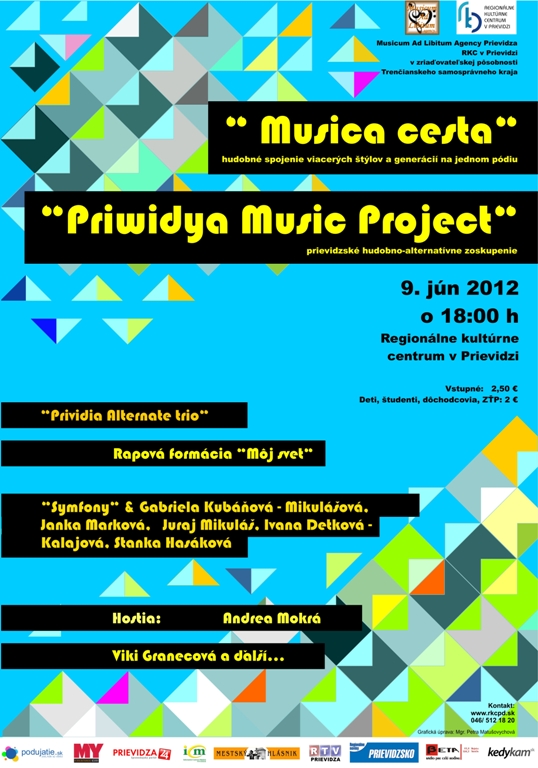 Musica cesta - plagát