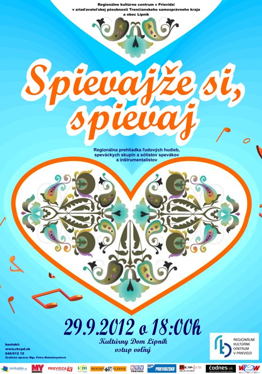 Spievajže si, spievaj - plagát