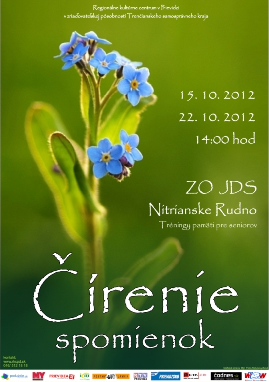 Čírenie spomienok - plagát