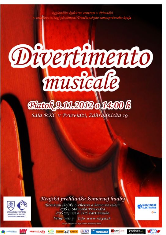 Divertimento musicale - plagát