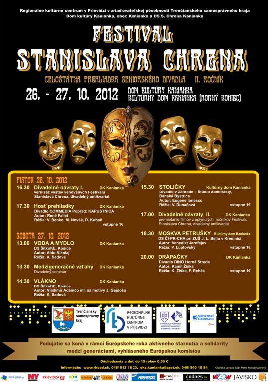 Festival Stanislava Chrena - plagát