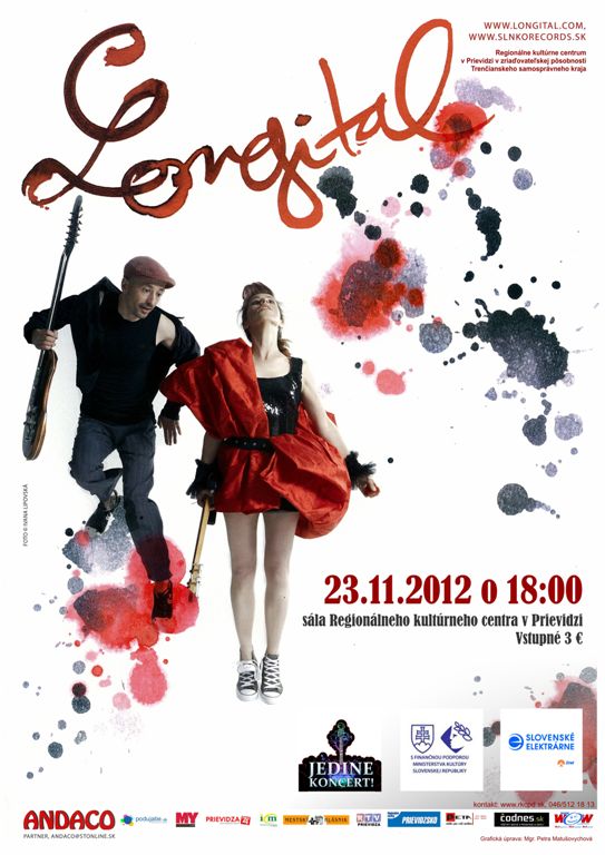 ... Jedine koncert! Longital - plagát