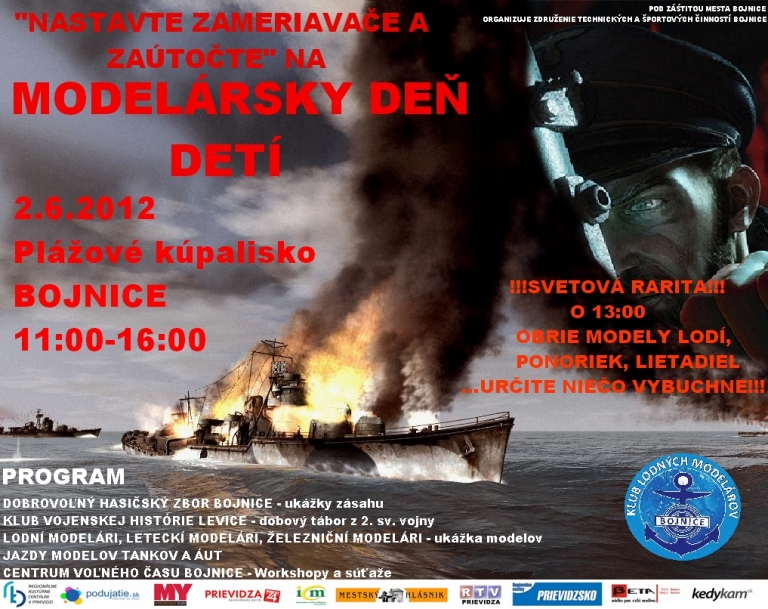 Modelársky detský deň - plagát