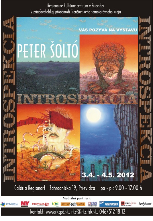 Peter Šoltó: Introspekcia - plagát