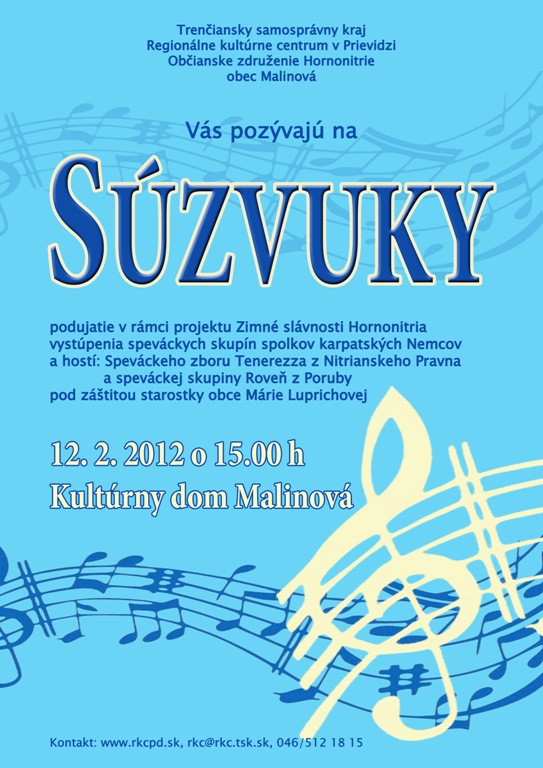 Súzvuky - plagát