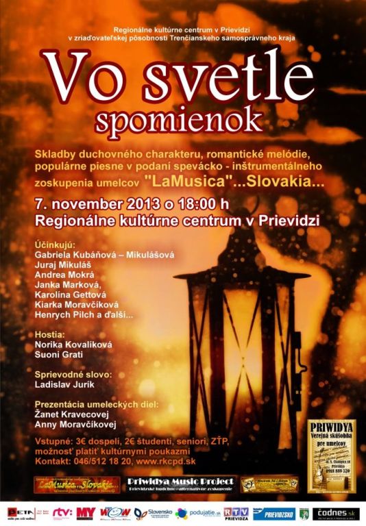 Vo svetle spomienok La Musica - plagát