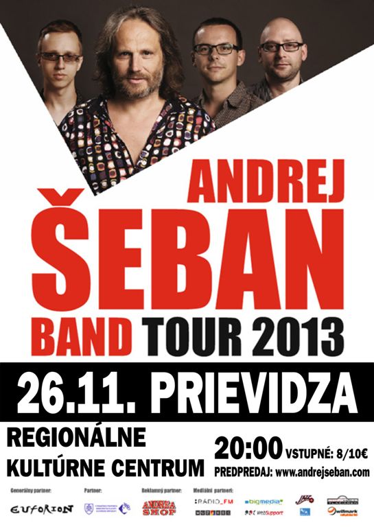 Andrej Šeban Band - plagát