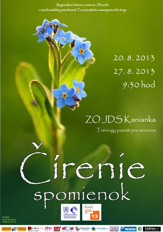 Čírenie spomienok - plagát