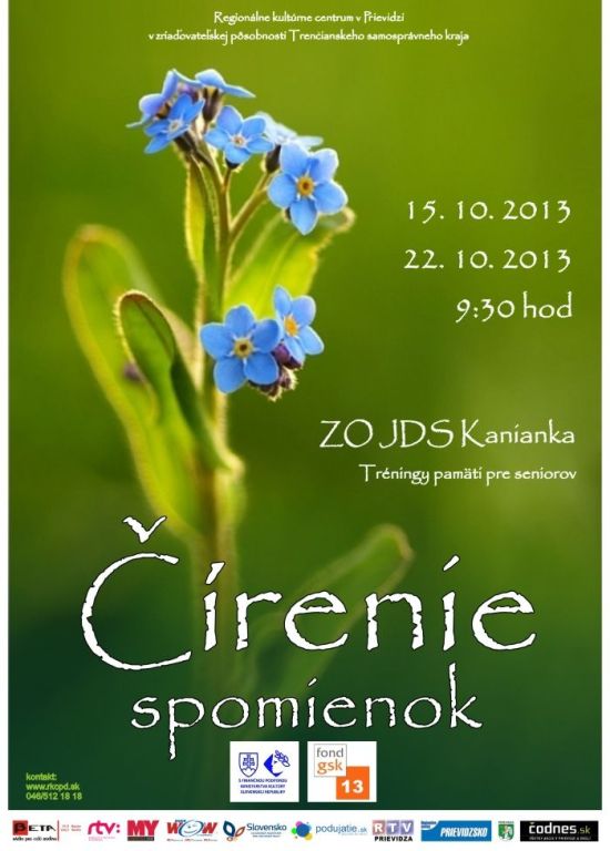 Čírenie spomienok - plagát