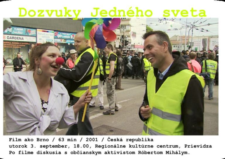 Dozvuky Jedného sveta - plagát