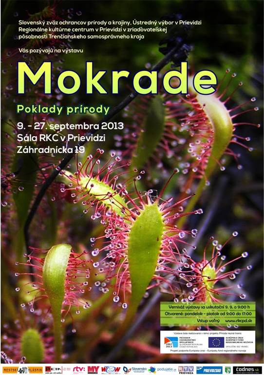 Mokrade - poklady prírody - plagát