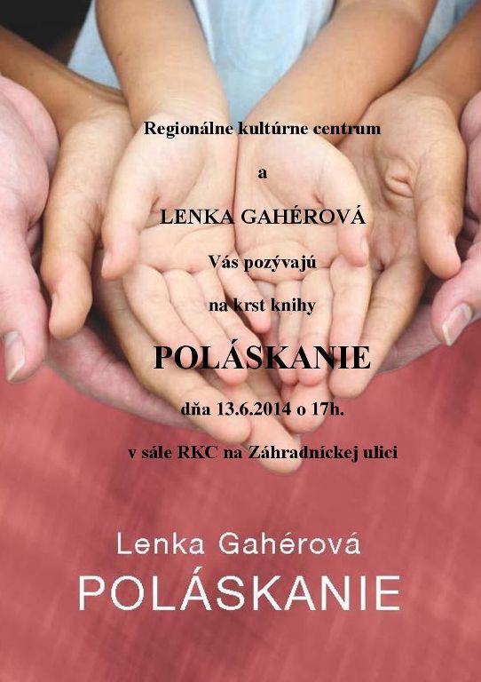 Poláskanie - pozvánka na krst knihy