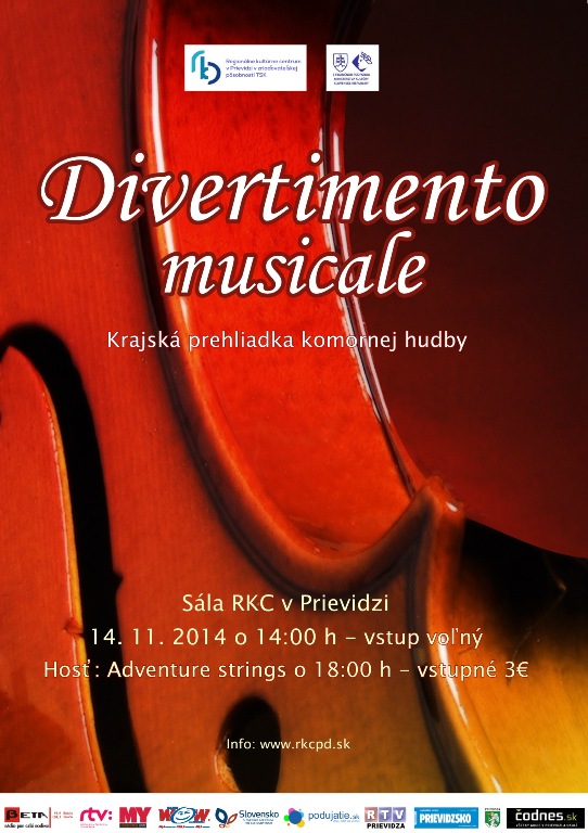 Divertimento musicale 2014 - plagát