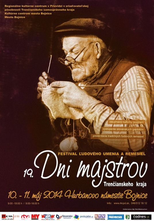 19. Dni majstrov Trenčianskeho kraja - plagát