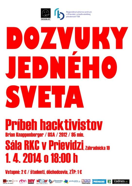 Príbeh haktivistov - plagát