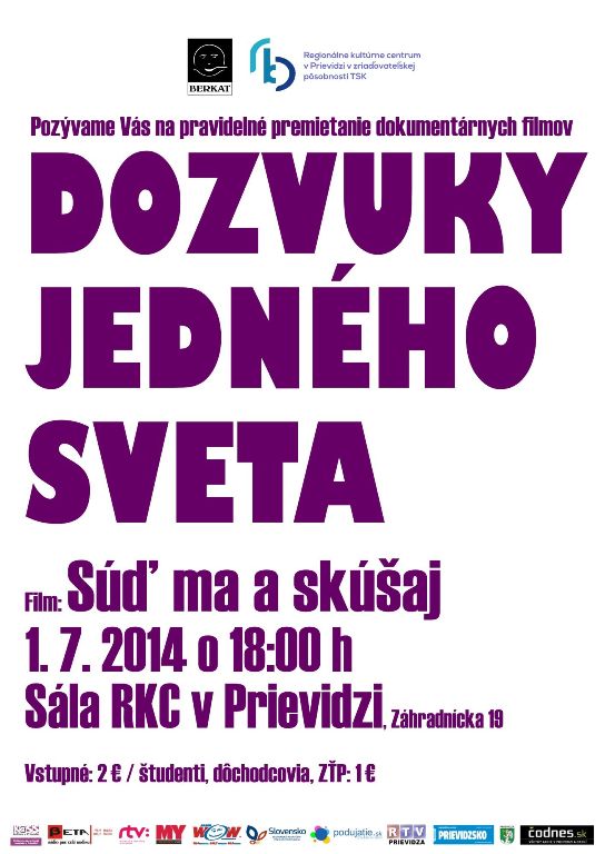 Dozvuky Jedného sveta - plagátd