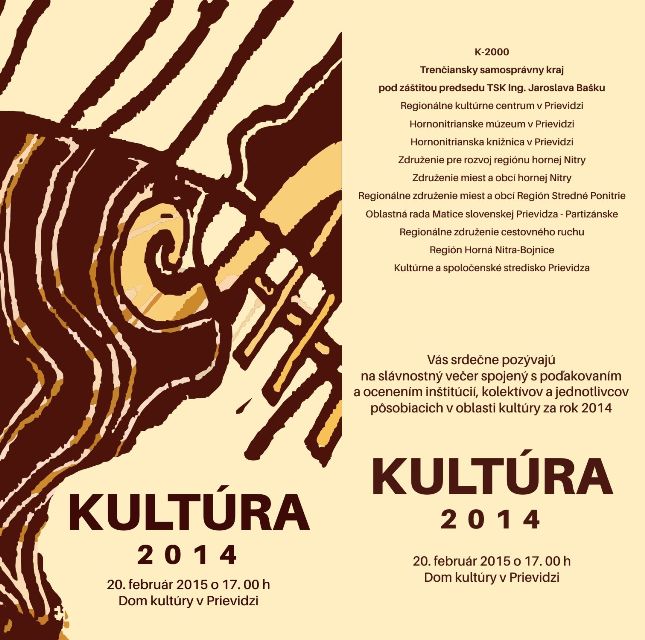 Kultúra 2014 - pozvánka