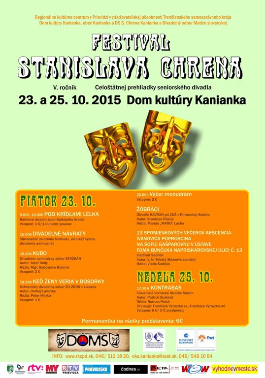 Festival Stanislava Chrena - plagát