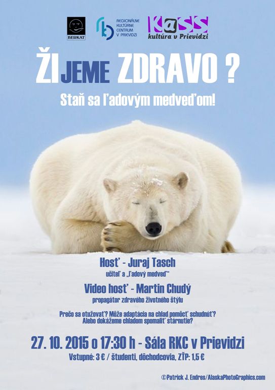 Ozveny Jedného sveta v Prievidzi / ŽiJeme zdravo 10 - plagát