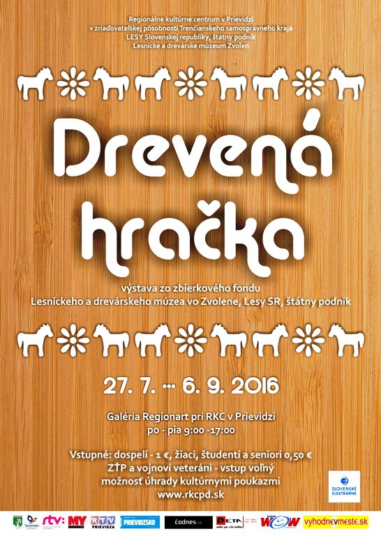 Drevená hračka - plagát