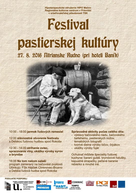 Festival pastierskej kultúry - plagát