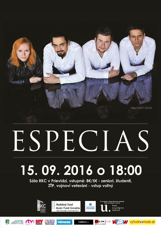 Štvrtok? Jedine koncert! Especias - plagát