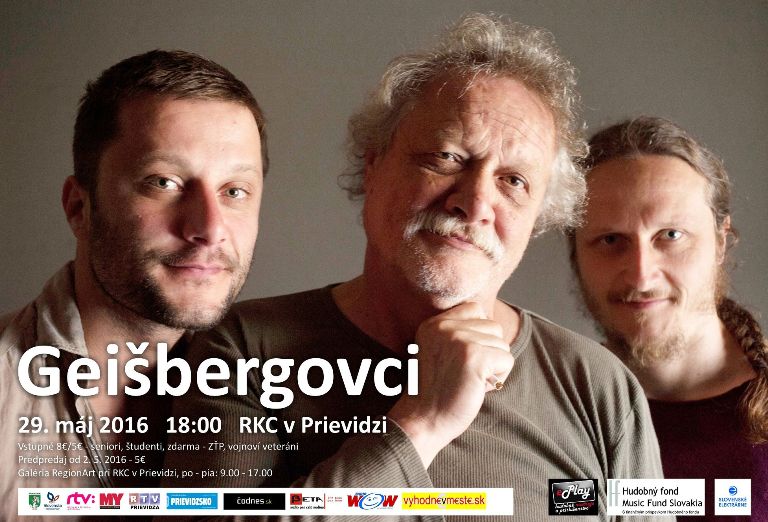 Štvrtok? Jedine koncert! Geišbergovci - plagát