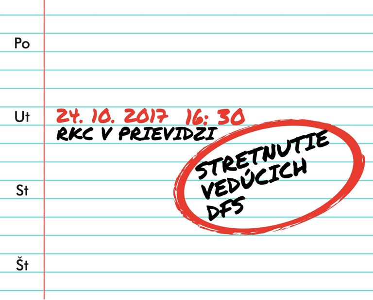 Stretnutie vedúcich DFS - ilustračný obrázok