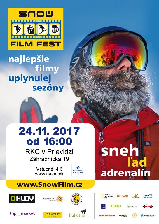 Snow Film Fest 2017 - plagát