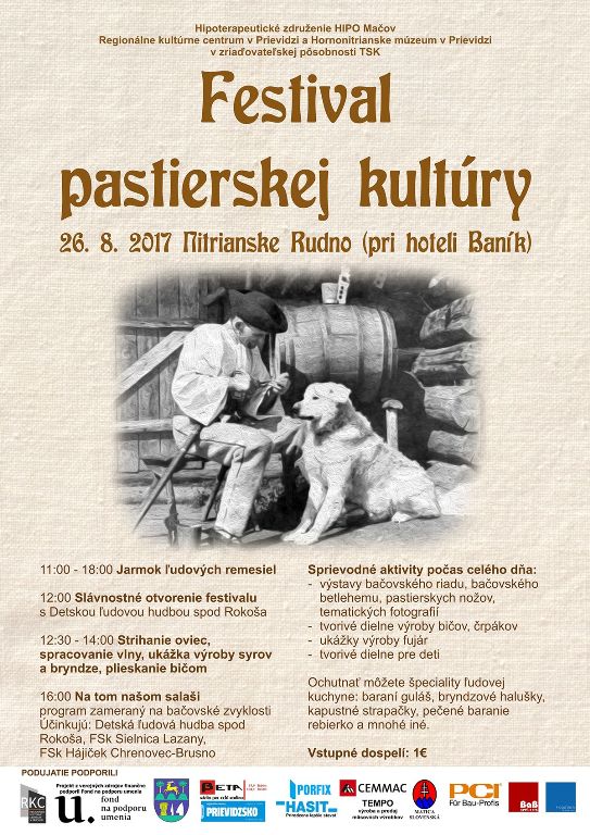Festival pastierskej kultúry - plagát