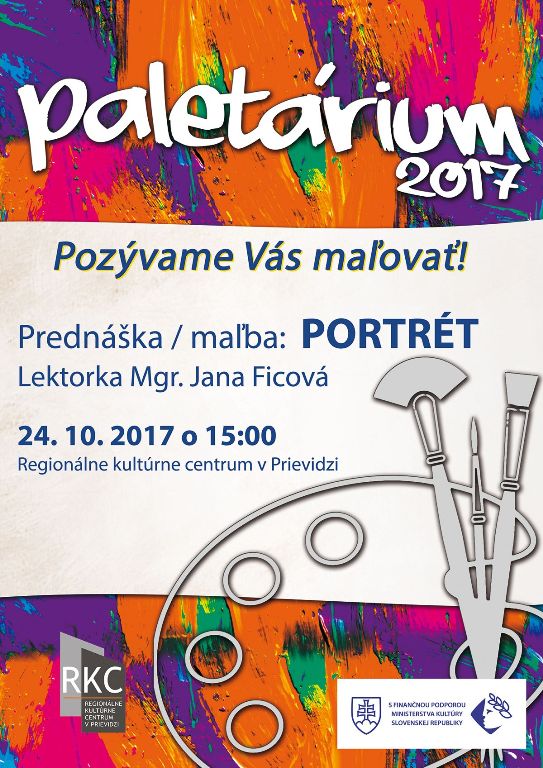 Paletárium / portrét - plagát