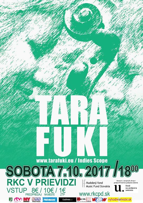 Štvrtok? Jedine koncert! Tara Fuki - plagát