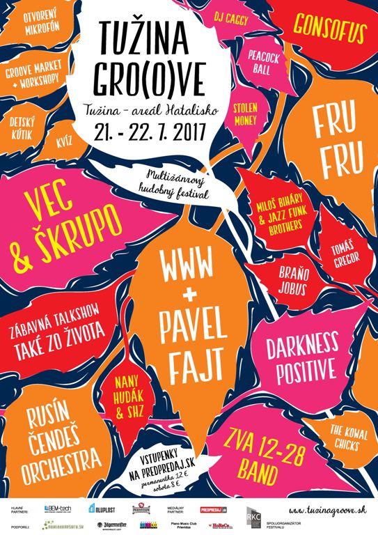 Tužina Gro(o)ve 2017 - plagát
