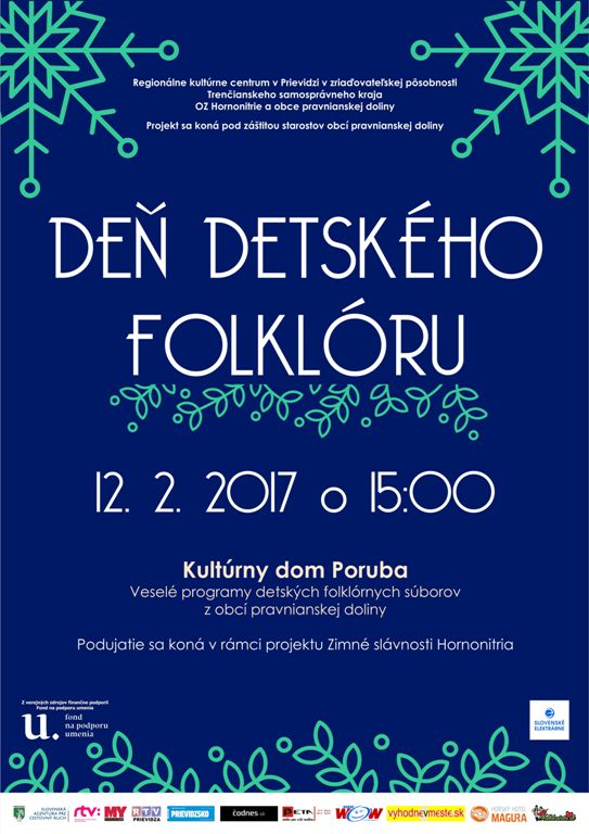 Deň detského folklóru - plagát