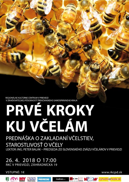 Prvé kroky ku včelám - plagát