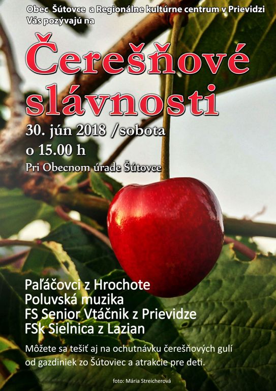 Čerešňové slávnosti - plagát