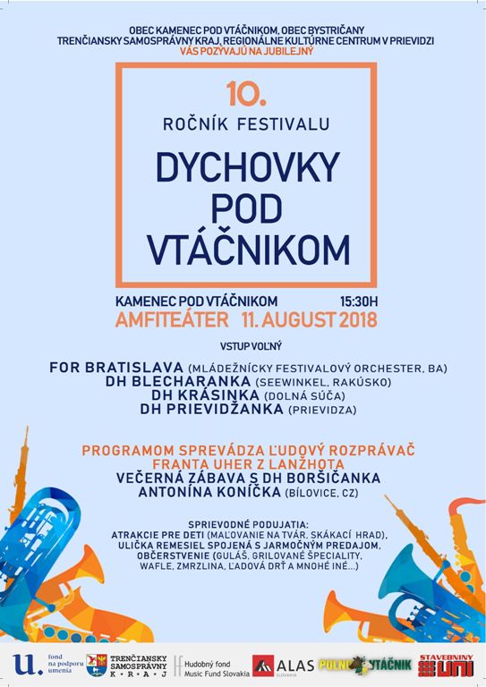 Dychovky pod Vtáčnikom - plagát