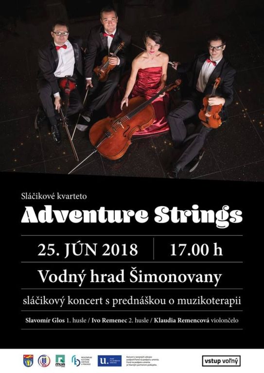 Klasika na zámkoch - Adventure Strings - plagát