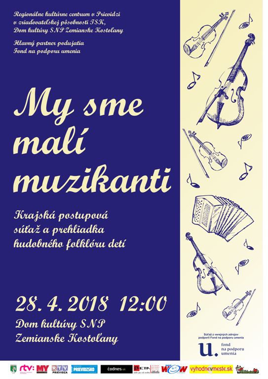 My sme malí muzikanti - plagát