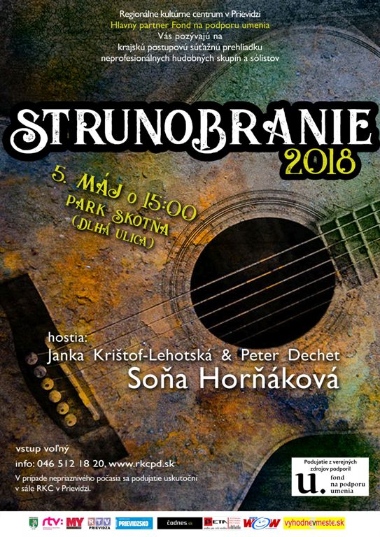 Strunobranie 2018 - plagát