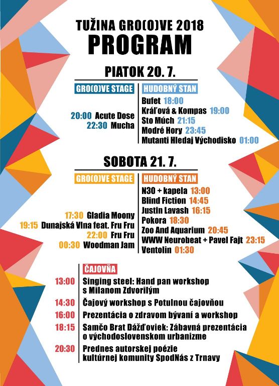 Tužina Gro(o)ve - program