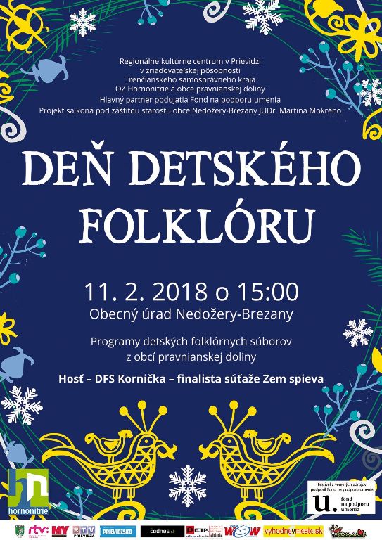 Deň detského folklóru - plagát