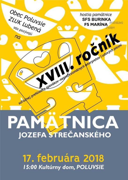 Pamätnica Jozefa Strečanského - plagát