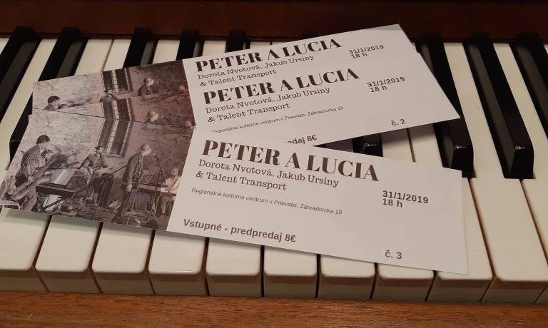 Štvrtok? Jedine koncert! Peter a Lucia - predpredaj