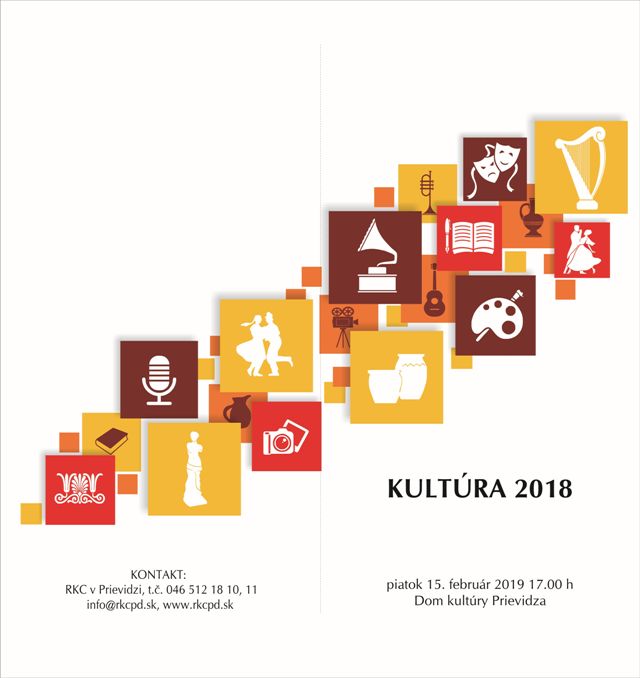 Kultúra 2018 - pozvánka