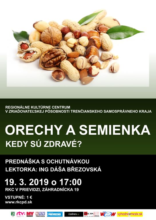 Orechy a semienka - plagát