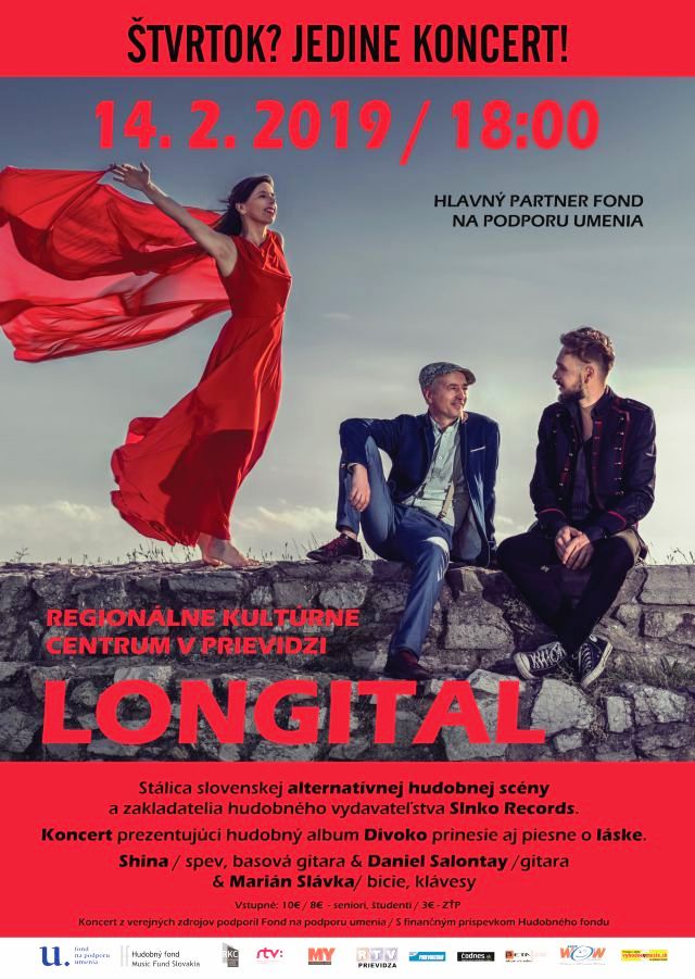 Štvrtok? Jedine koncert! Longital - plagát