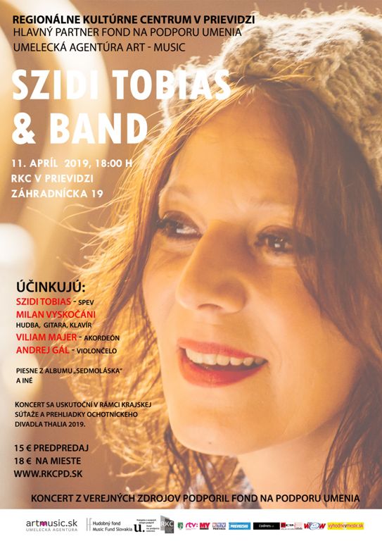 Szidi Tobias & Band - plagát