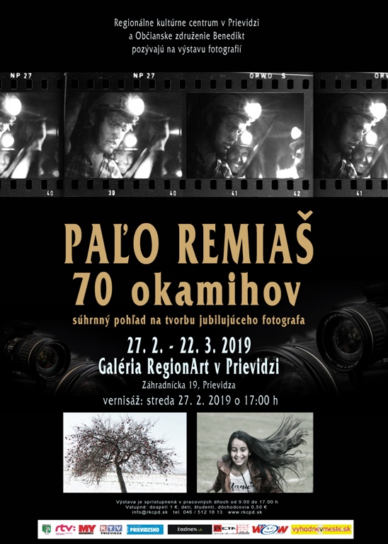 Paľo Remiaš 70 okamihov - plagát