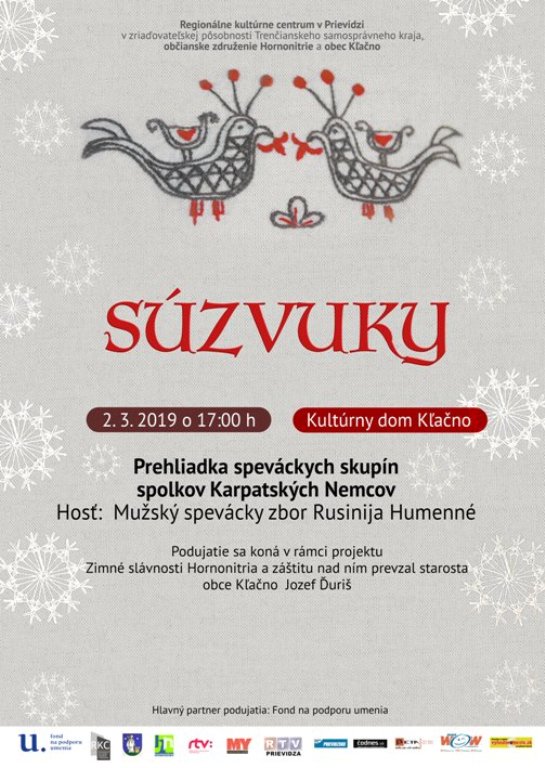 Súzvuky - plagát